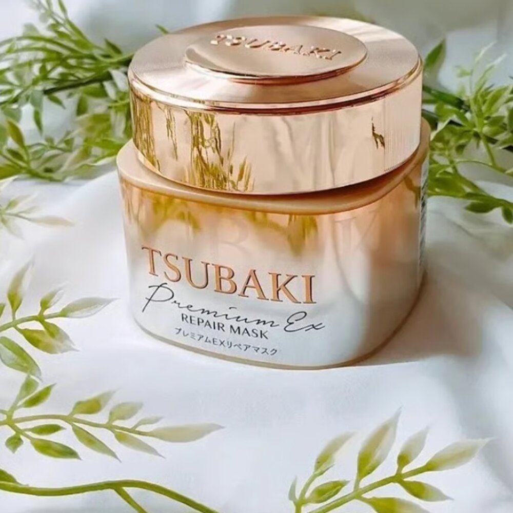 Tsubaki Premium Repair Hair Mask 180g – Japanese Deep Conditioning Treatment